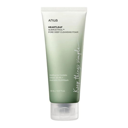 ANUA - Heartleaf Quercetinol Pore Deep Cleansing Foam - ANCYA Skincare
