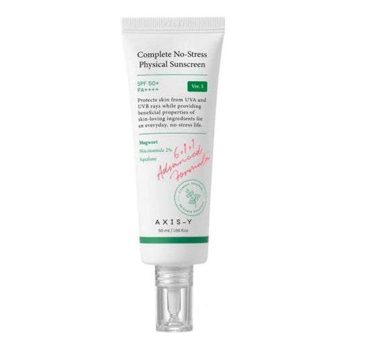 AXIS-Y - Complete No-Stress Physical Sunscreen (Version 3) - ANCYA Skincare