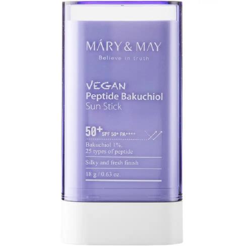 Mary & May - Vegan Peptide Bakuchiol Sun Stick SPF50+ PA++++ - ANCYA Skincare